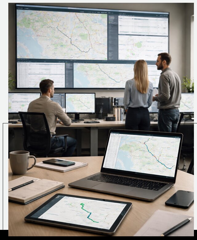 Трекинг грузов и Fleet Management, мониторинг автопарка в Комсомольске-на-Амуре