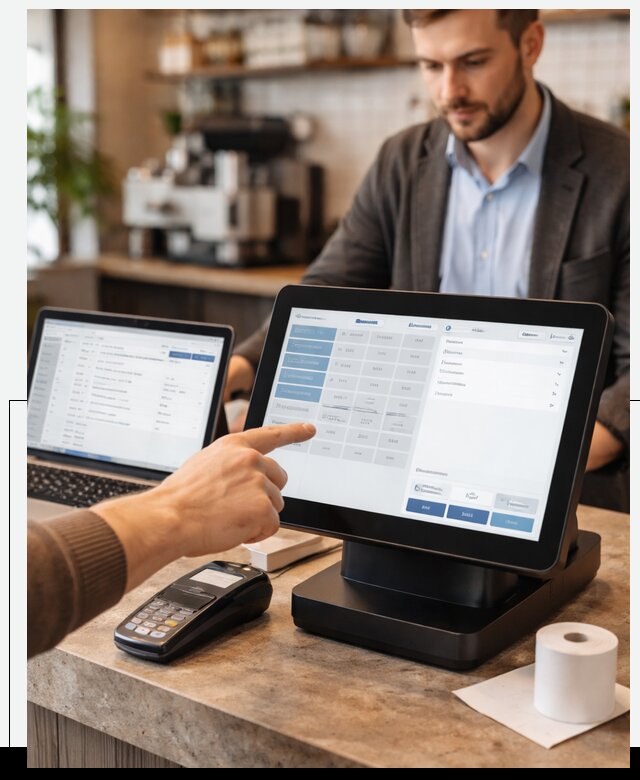 Кассовое ПО и POS системы под ключ в Комсомольске-на-Амуре с поддержкой