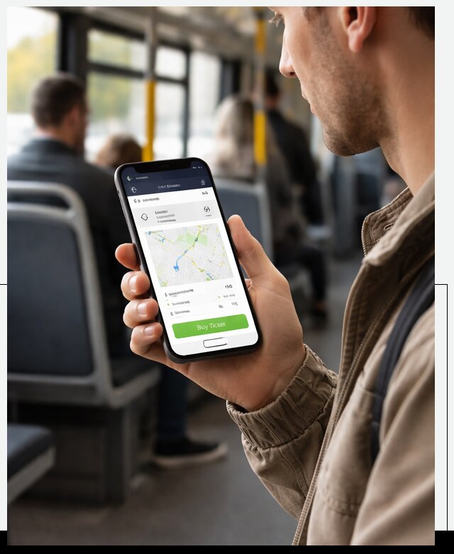 Мобильное приложение для пассажиров в Комсомольске-на-Амуре от 612240 р.|АвикейКмс